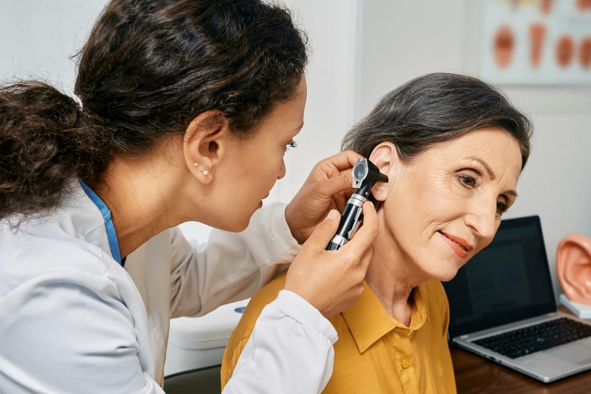 Ear health illustration for Outer Ear Infection